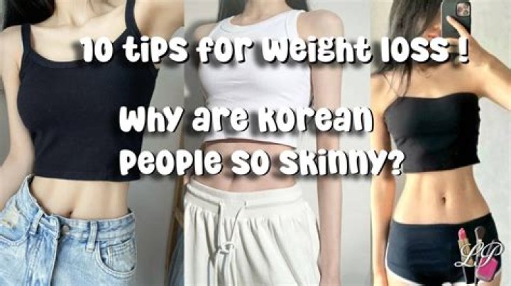 How do Koreans lose weight?