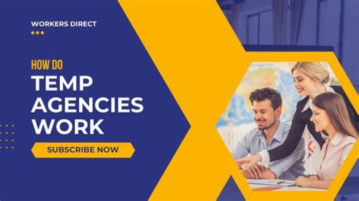 How do temp agencies work?