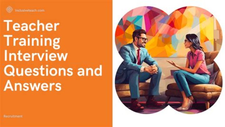 How do you answer teacher training interview questions?