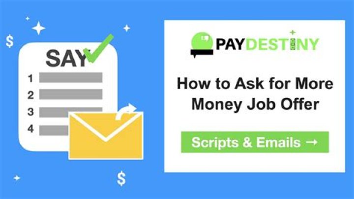 How do you ask for more money when starting a new job?