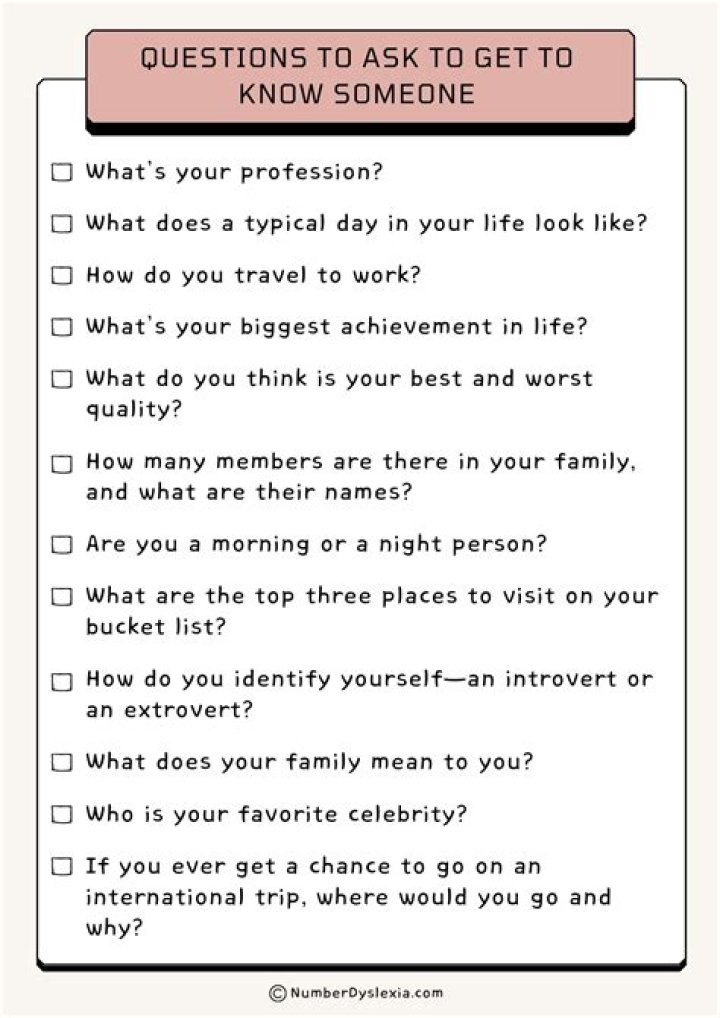 How do you ask someone who you are?