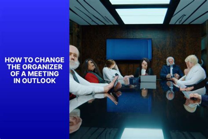 How do you become a organizer in a team meeting?