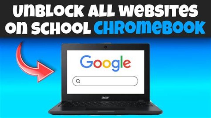 How do you bypass school blocked sites on a Chromebook?