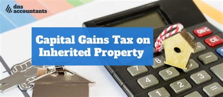 How do you calculate long term capital gains on inherited property?