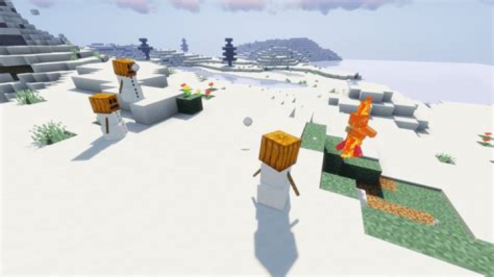 How do you clean snow in Minecraft?