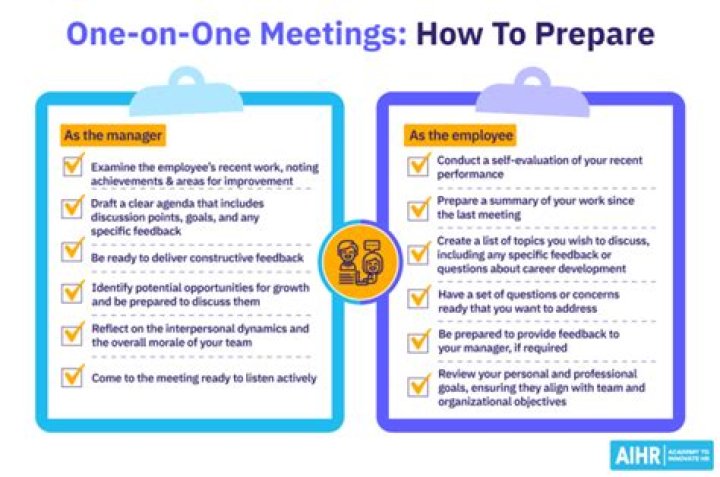 How do you conduct a monthly one on one meeting with your employees?