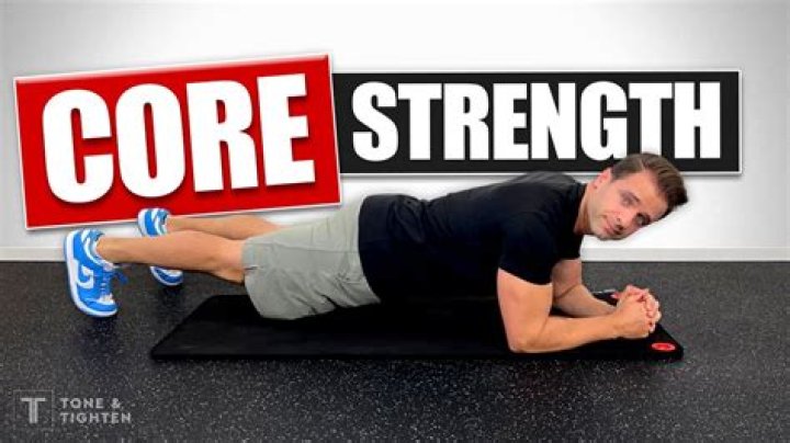 How do you develop core strength?