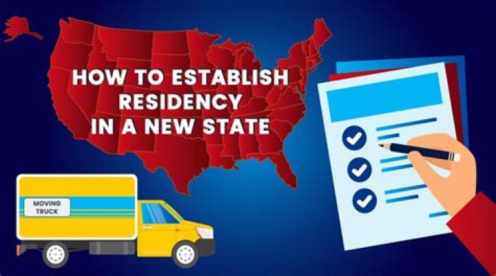 How do you establish residency in a state without paying taxes?