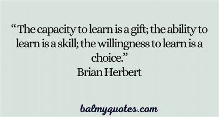 How do you express the willingness to learn things necessary?