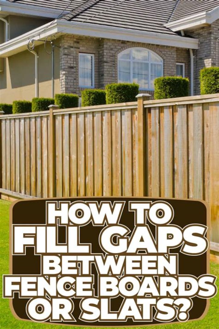 How do you fill gaps between board and batten?