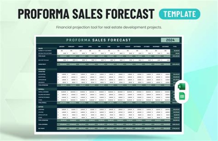 How do you forecast pro forma?