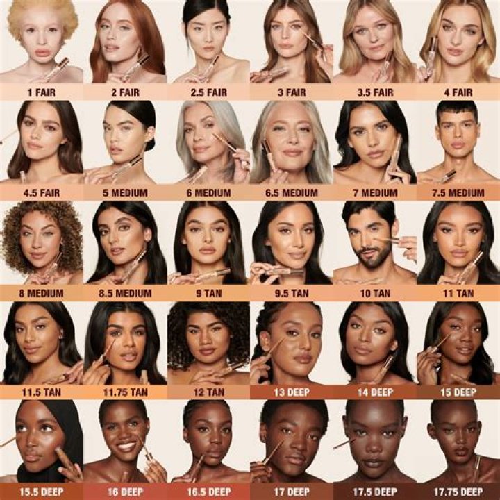 How do you get 5 shades of lighter skin?