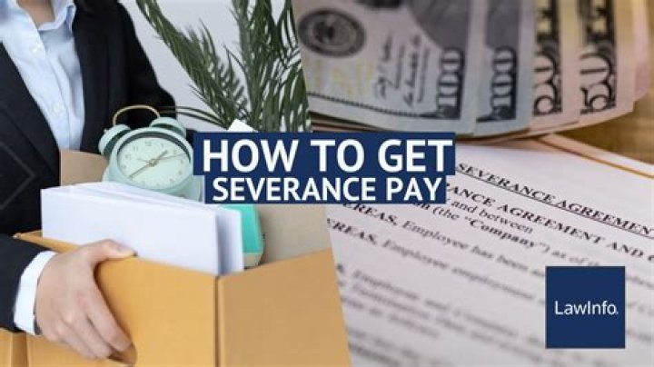 How do you get severance pay when you quit?