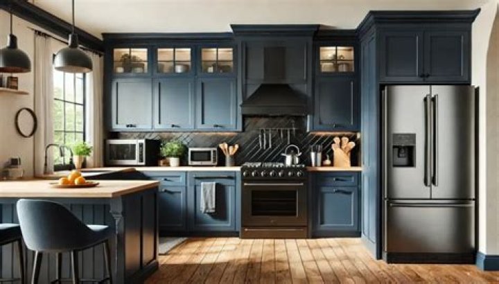 How do you get smears off black appliances?