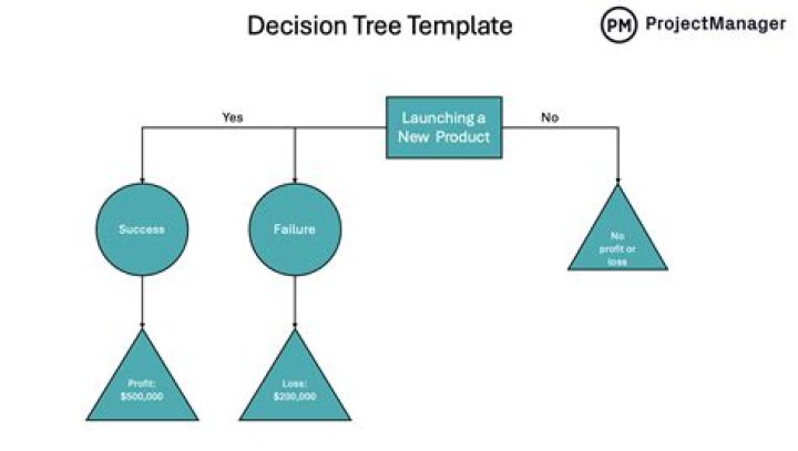 How do you make a decision tree flow chart?