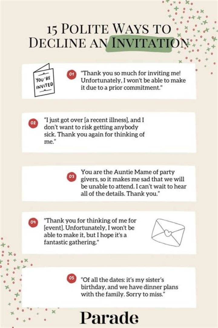 How do you politely reject a meeting?