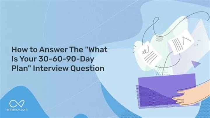How do you present a 30 60 90 day plan in an interview?