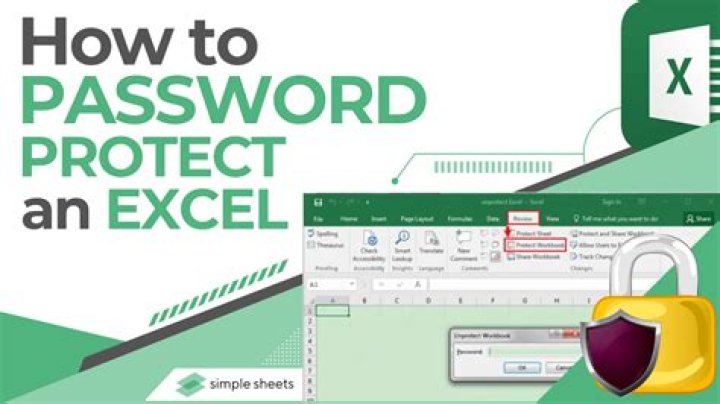 How do you protect an Excel file from being seen?