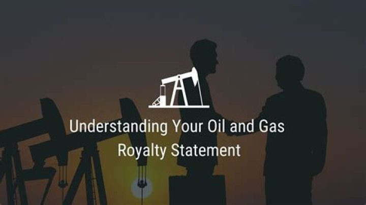 How do you read a oil and gas royalty statement?