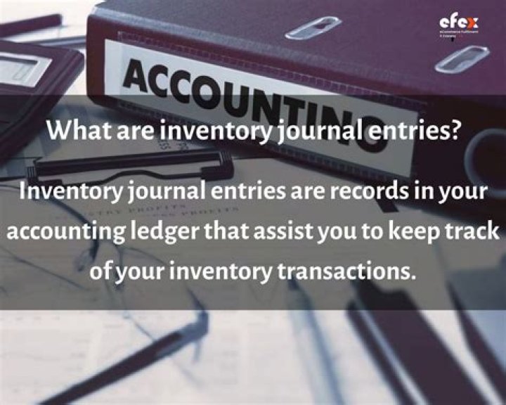 How do you record inventory journal entry?