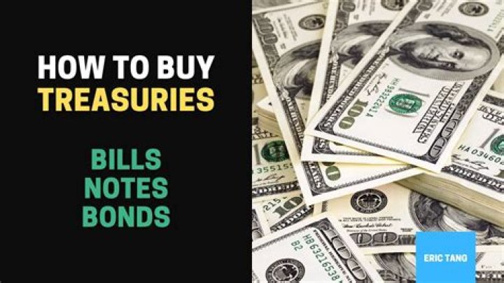 How do you record purchases of treasury bills?