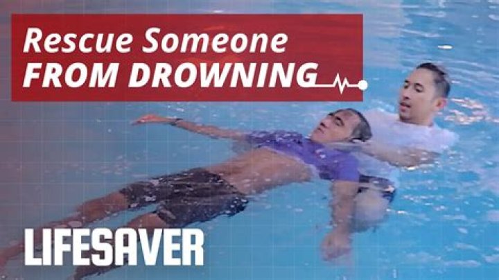 How do you rescue someone who is drowning?