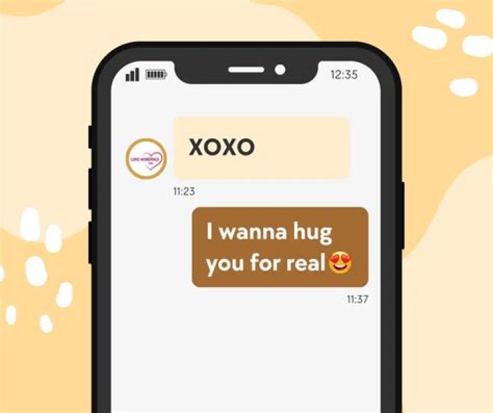 How do you respond to a text XOXO?