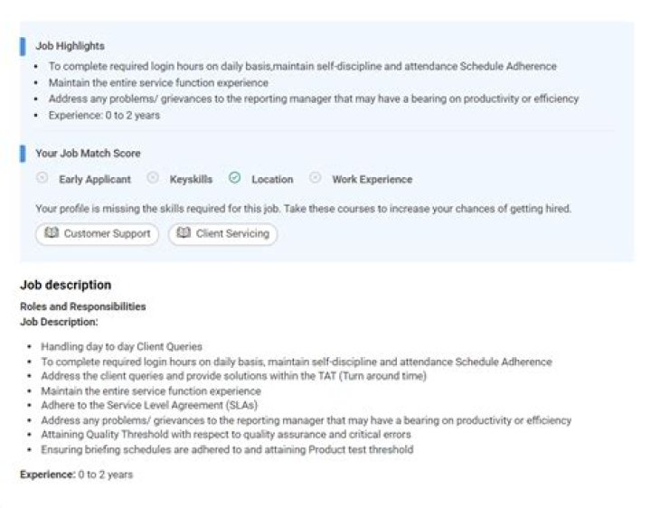 How do you say that I am looking for a job?