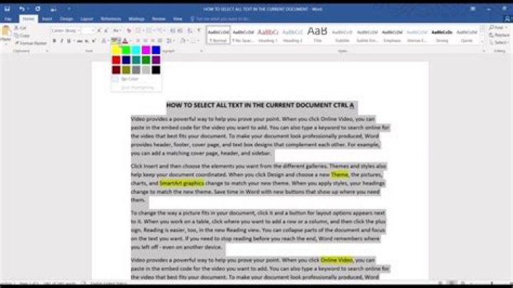 How do you select writing on iPad?