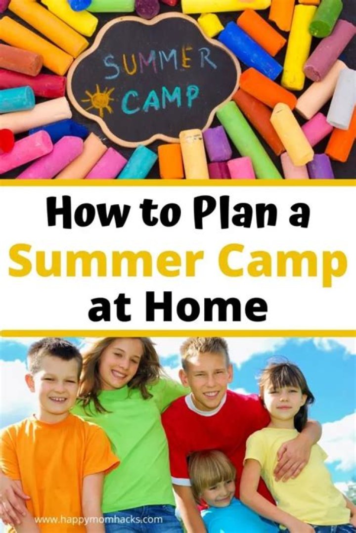 How do you start a summer camp at home?