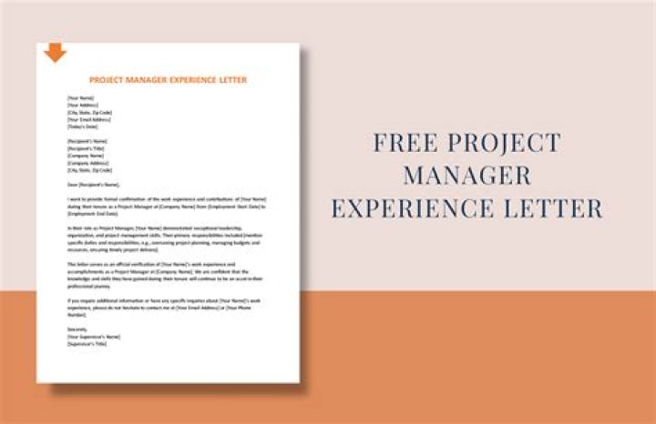 How do you write project management experience?
