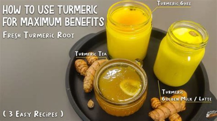 How does turmeric affect your belly?