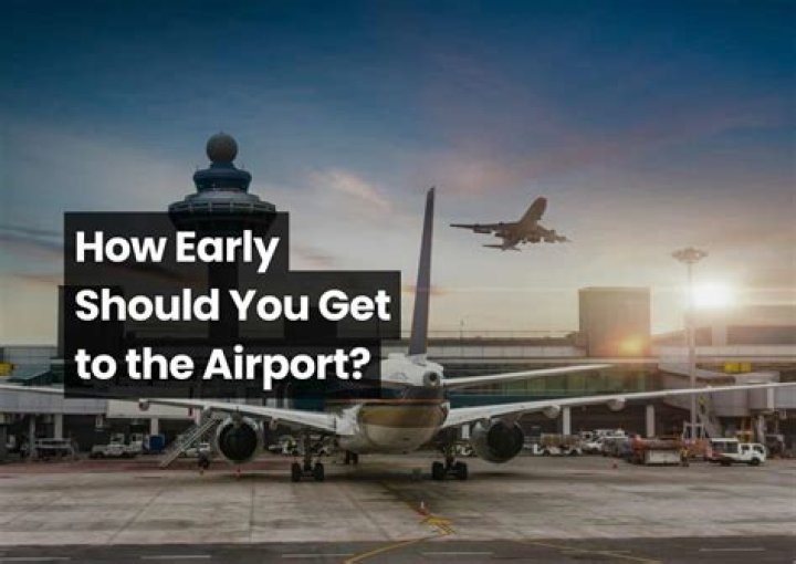 How early should you get to the airport?