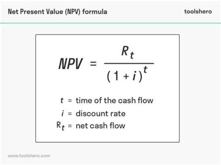 How is NPV calculated?