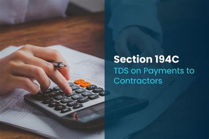How is TDS calculated on contractors?