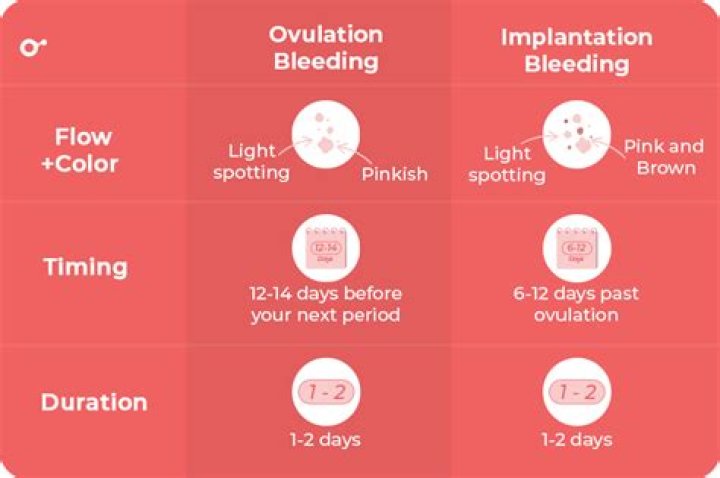 How long can implantation bleeding last?