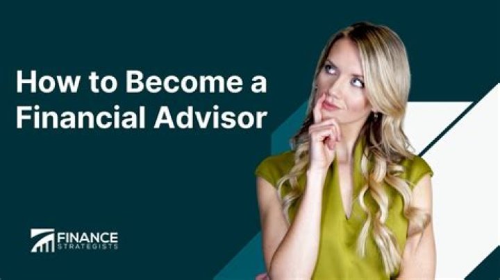 How long does it take to become a financial advisor?