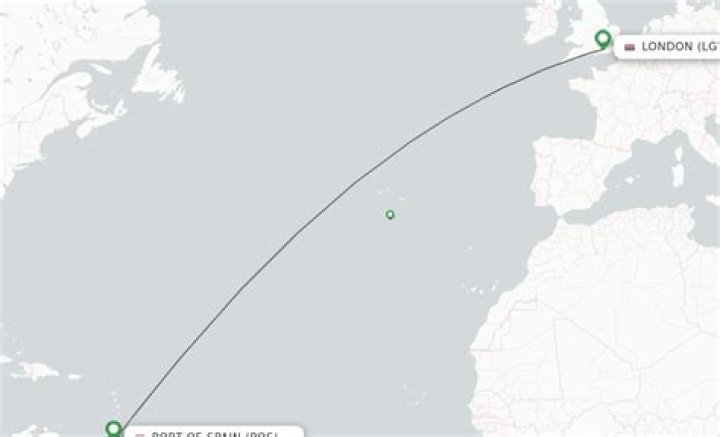 How long is a flight from London to Florida?