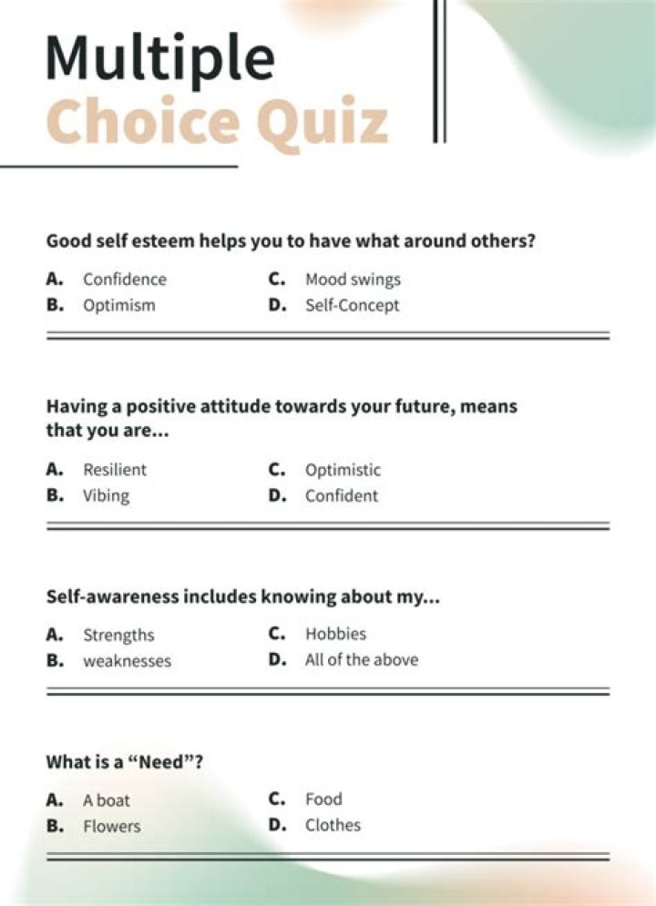 How long should a 30 question multiple choice test take?