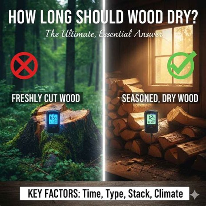 How long should green wood dry before turning?
