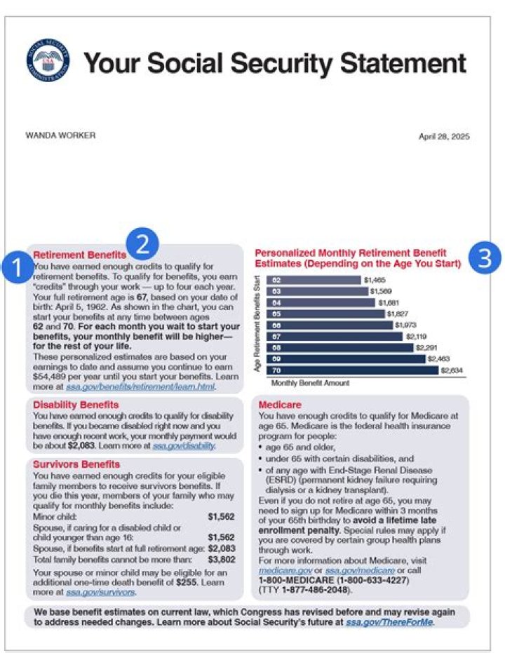 How long should you keep Social Security statements?