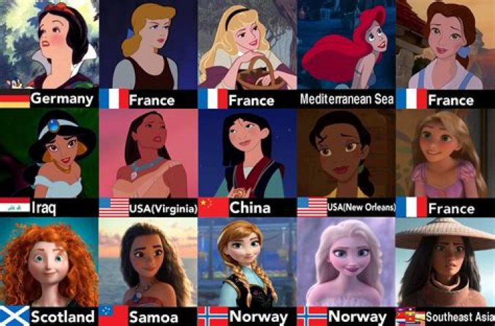 How many Disney princesses have siblings?