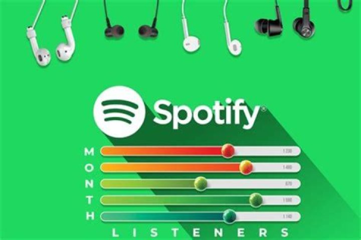 How many monthly listeners Spotify make a living?