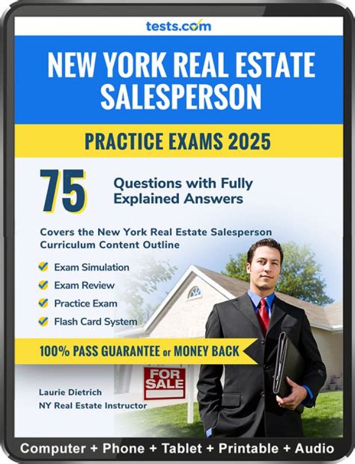 How many questions is NY real estate exam?