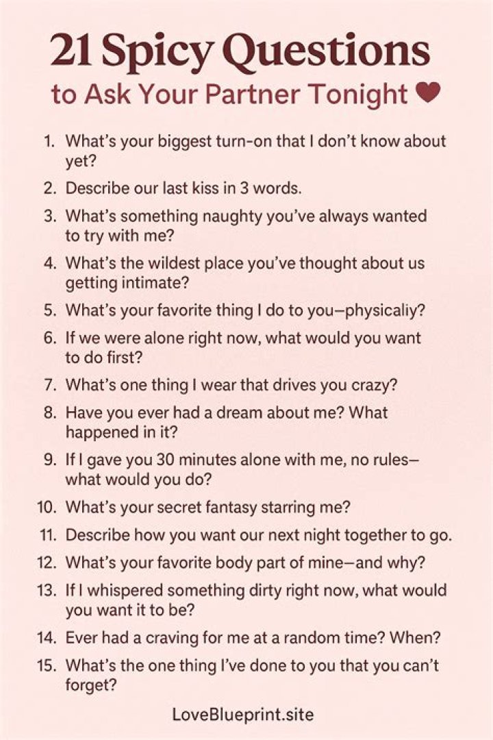 How many questions should you ask your partner on a date?