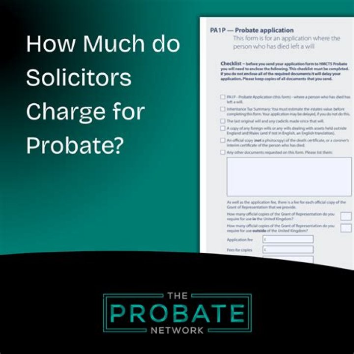 How much does a solicitor charge to execute a will?
