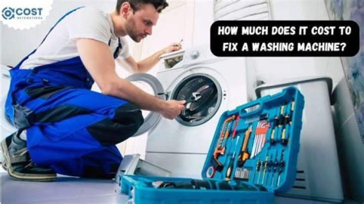 How much does it cost to repair a washing machine?