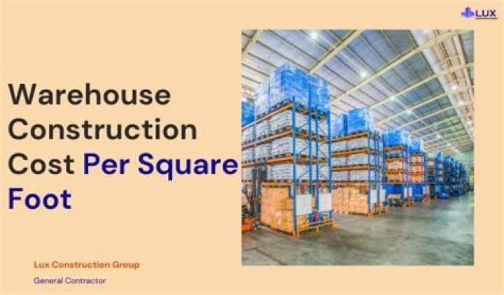 How Much does warehouse space cost per square foot?