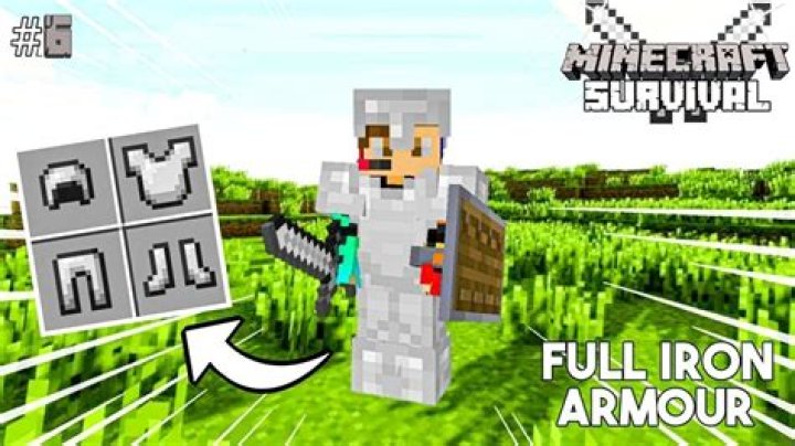 How much iron do you need for full armor?