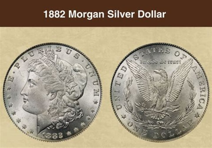 How much is a 1882 Morgan silver dollar worth?